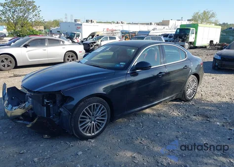 2019 Alfa Romeo Giulia Ti Lusso Rwd из США, поврежденный, VIN ZARFAMBN4K7598164